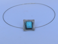 Hip mini turquoise/stripes