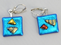 Nomist Hanging Earring blue