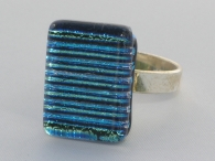 Direct Ring turquoise/stripes