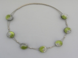 Midnight Sinus peridot-silber