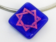 Heptagramm Blau