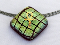 Small Ankh Warp Pendant rot
