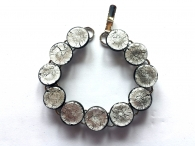 Midnight Armkette silber