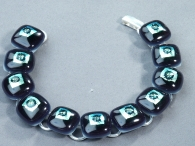 Rave Armkette dunkelgrün