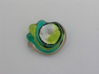 Midnight Sun Brosche peridot-silber