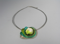 Midnight Sun peridot-silber