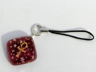 Ankh Stars Anhänger Rot