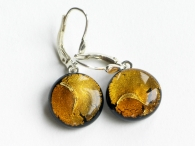 Midnight Earring round, gold