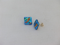 Nomist Ohrstecker blau