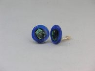 Rave Ohrclips cobalt-blau