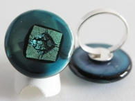 Rave Ring dunkelgrün