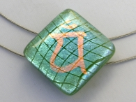 Large Warp Herzchakra Pendant