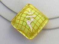 Large Warp Solarplexuschakra Pendant