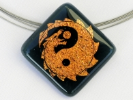 Yin-Yang Dragon Grün